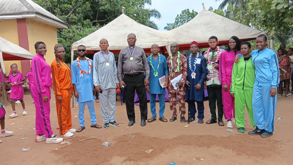 Christ Anglican church schools, Ukpoefeke Agwa ends sports day. -Chief Ferdinand Nwagbo's House emerge overall.