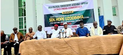 DECLARE FOR ORLU SENATORIAL SEAT, INCUR OPOCA WRATH. As OPOCA bans all Orlu Senatorial aspirants from contesting against Gov Hope Uzodinma