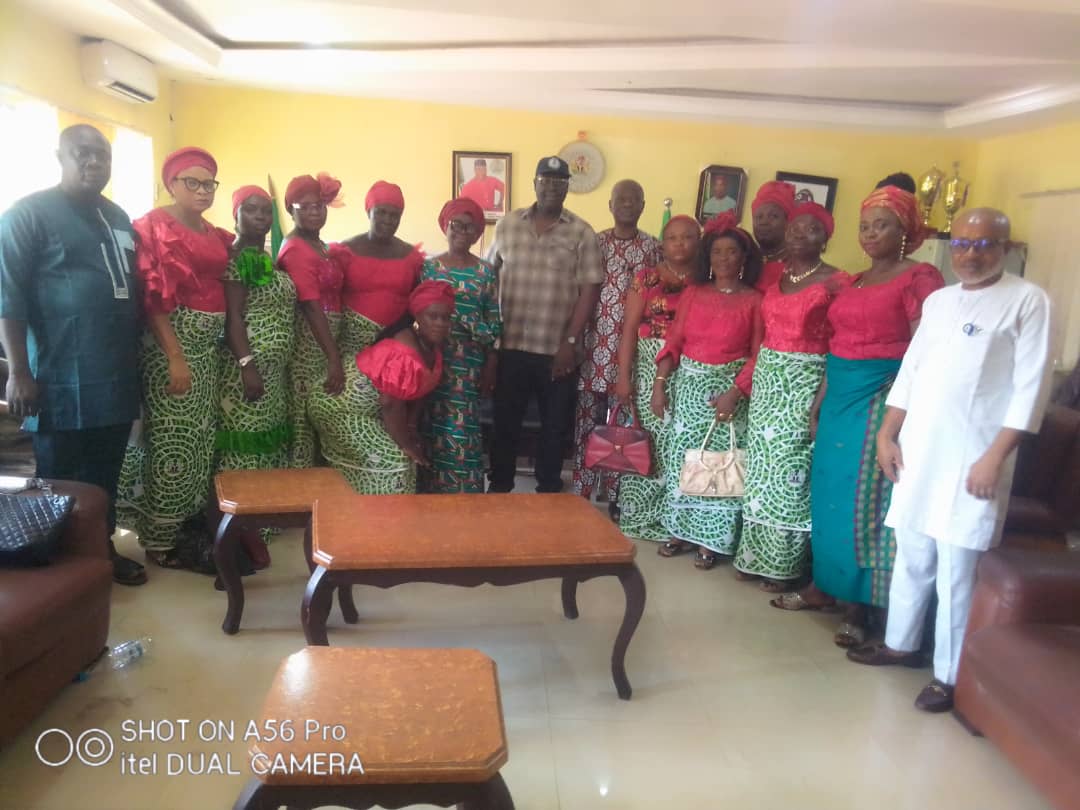 AND THE APC WOMEN LEADERS IN OWERRI-WEST CAME CALLING.